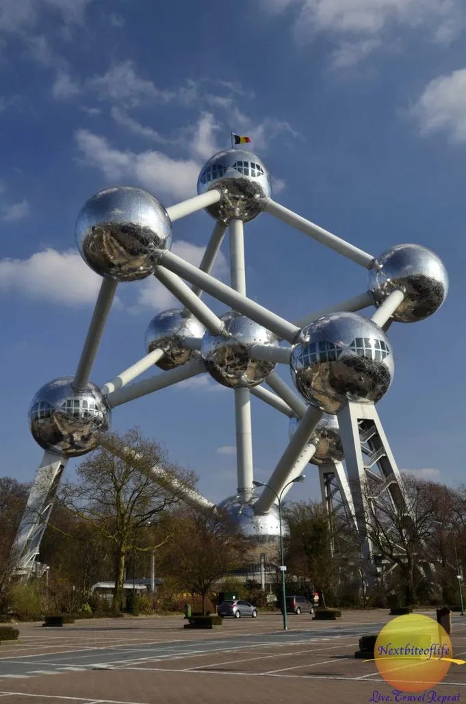 the atomium in Brussels