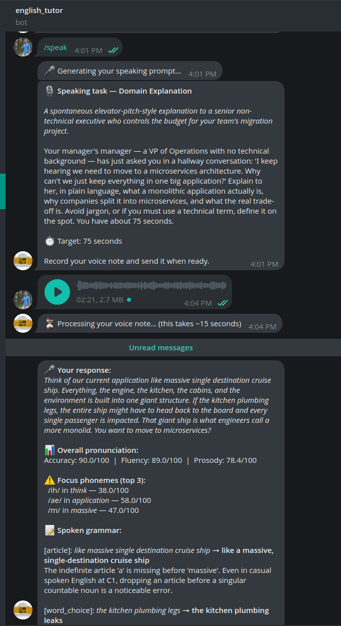 Day 3 of 7: Teaching the Bot to Listen (and Actually Respond)