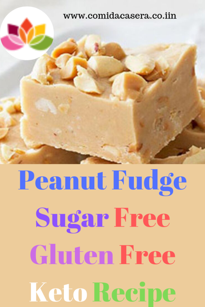 Peanut Fudge Gluten Free Sugar Free Keto Recipe