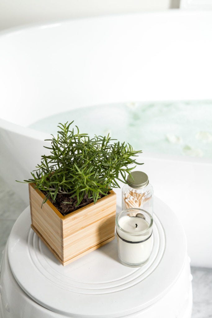 Herbal Bath Decor