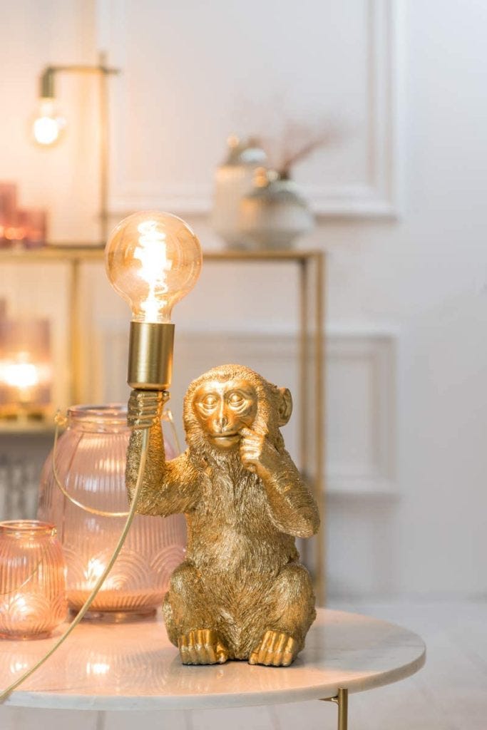 Tierischle Tischlampe äffchen lampe