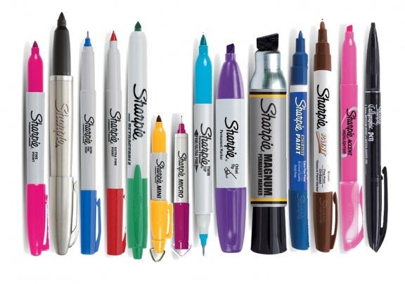Sharpies — So many uses, not enough time!