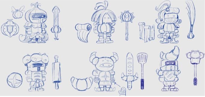 Concept art of last Bit Harvest event