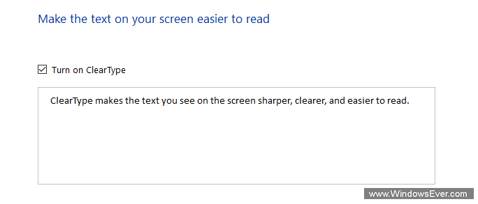 Make the screen easier