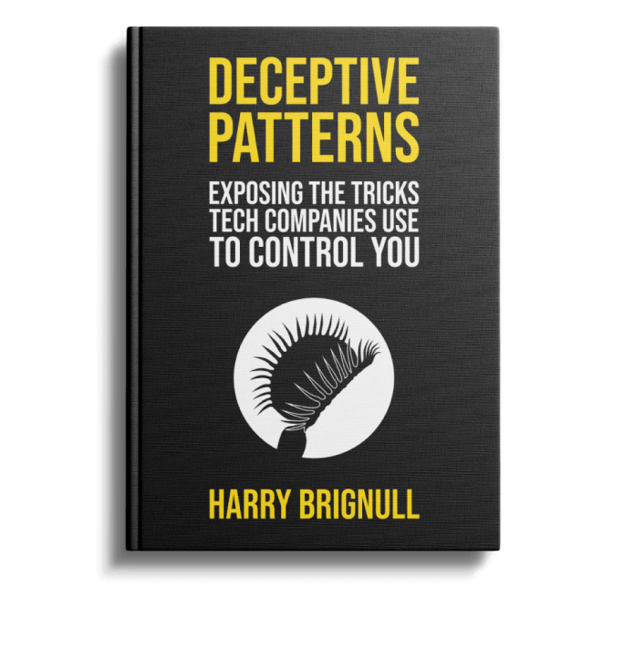 Deceptive Patterns. Книга Гарри Бриннеля.