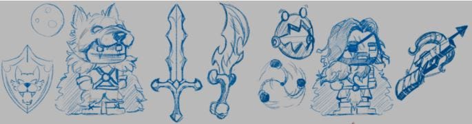 Wolf and moon combo, looks deadly