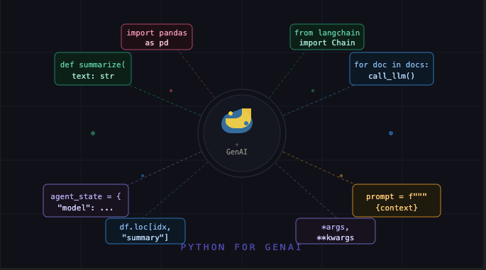 Python for GenAI: The Developer’s Crash Course