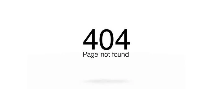 Erro 404 — Página não encontrada