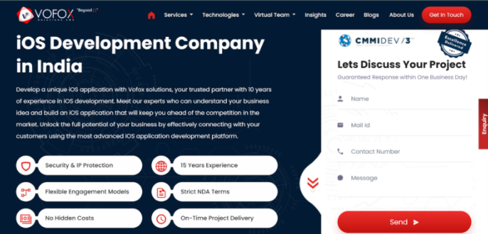 Vofox solutions — Top iOS App Development Company India