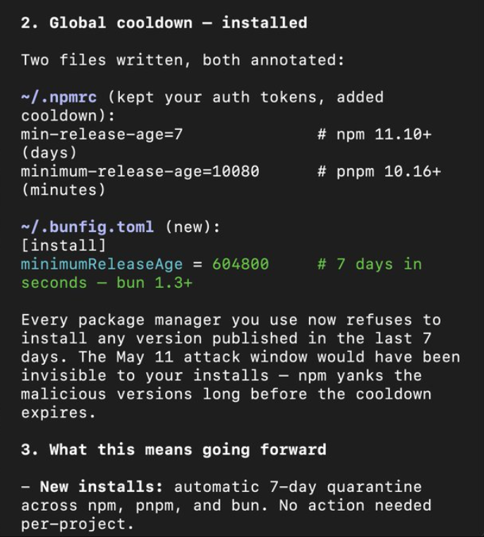 The npm Supply Chain Attack That Hit TanStack — And the 4-Step Fix That Protects You