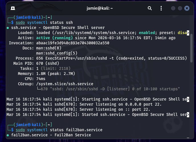 Stop the Brute: Strengthening My Virtual Security Lab with Fail2Ban