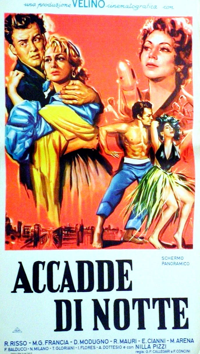 Accadde di notte (1956) | Poster