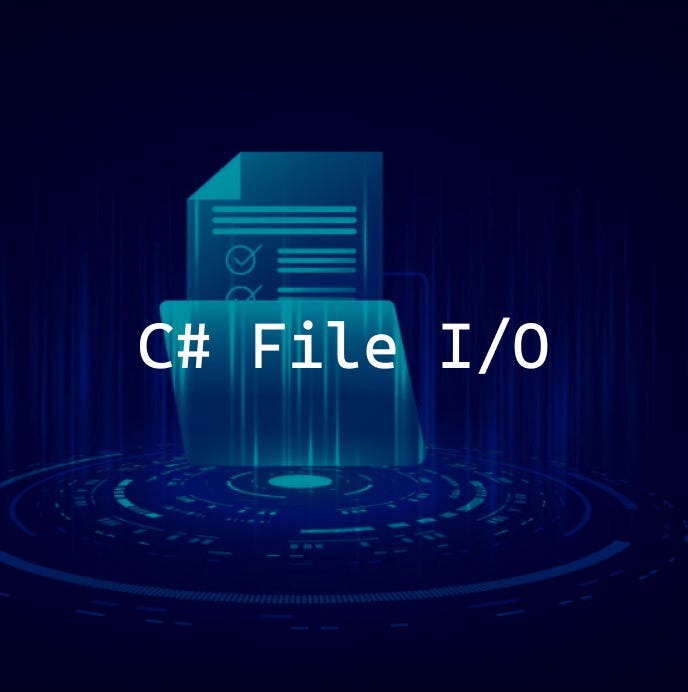 Conquer C# File I/O: Master Reading & Writing Files and Streams!