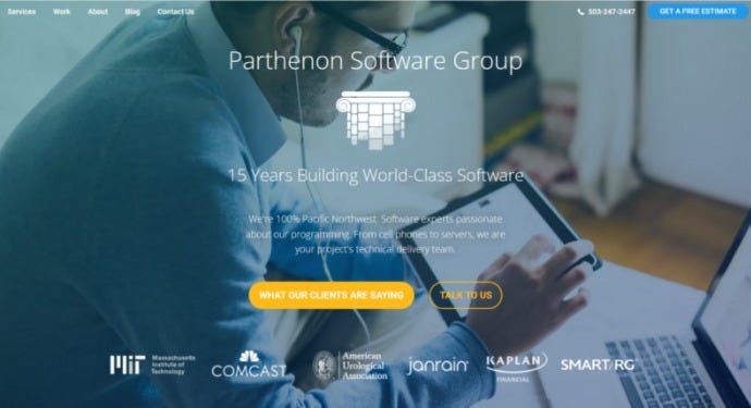 Parthenon software — Portland Based Cloud Consulting Services