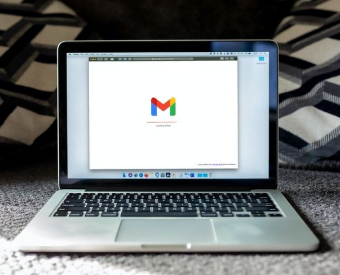Gmail Logo on Laptop