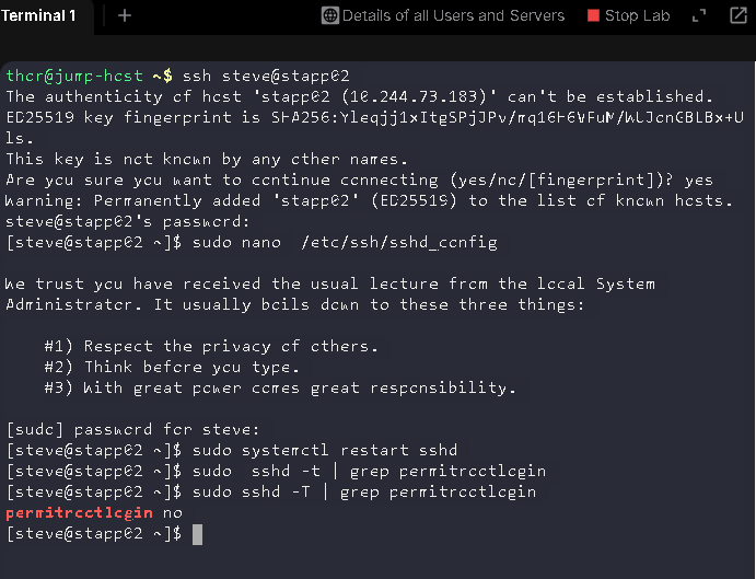 Day 3: How to Disable Direct Root SSH Login in Linux