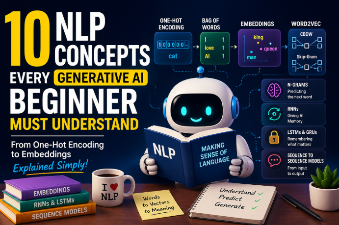 10 NLP Concepts Every Generative AI Beginner Must Understand