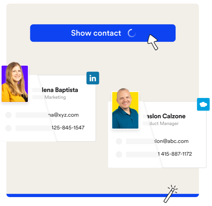 Need to reach your prospect? There’s no faster way than Lusha. Lusha lets you find your prospect’s personal phone number and