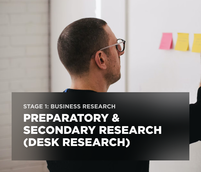 Stage 1: Business Research — Preparatory & Secondary research (Desk research)