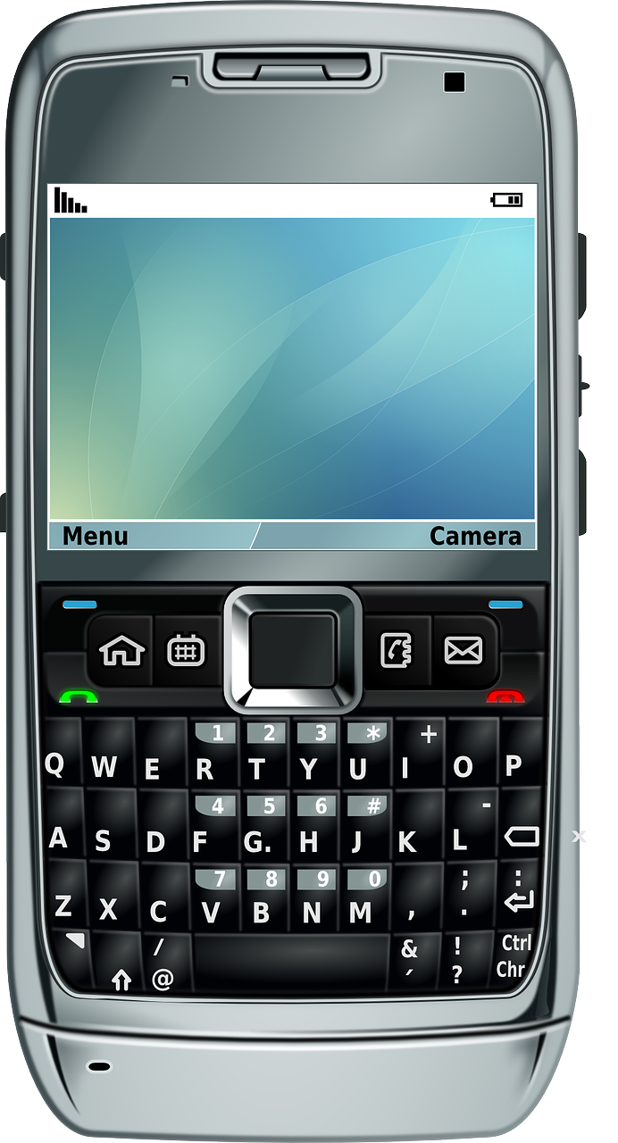 Image depicting a BlackBerry mobile phone