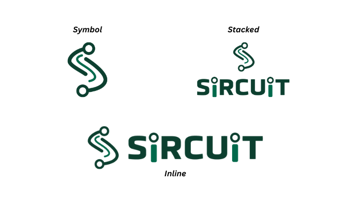 Image of final Sircuit logo variations