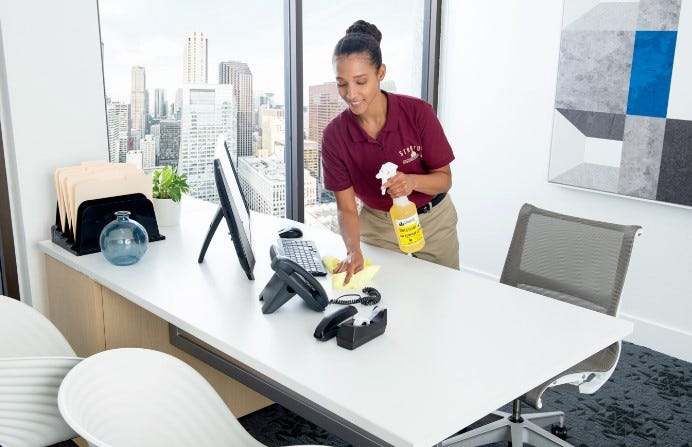 part time office cleaning services