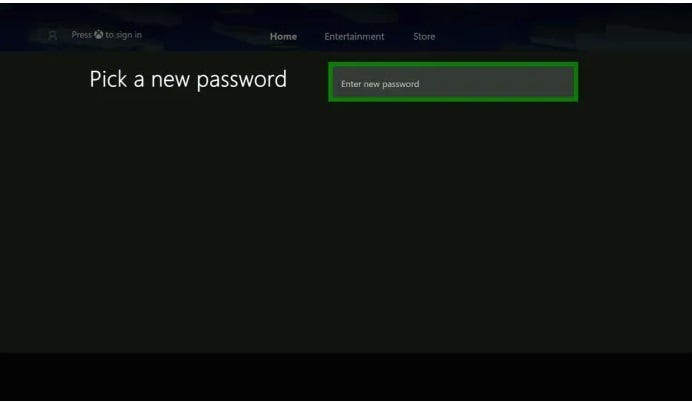 Xbox Live Password Reset