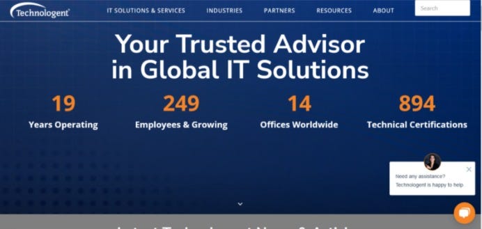 Technologent — Trusted Global Cloud Solutions Provider