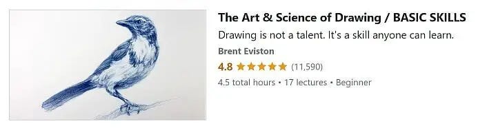 drawing basics course by Brent Eviston