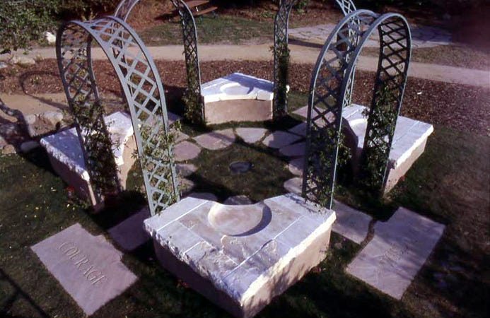 Perfect Park Peace Monument, Isla Vista near UCSB