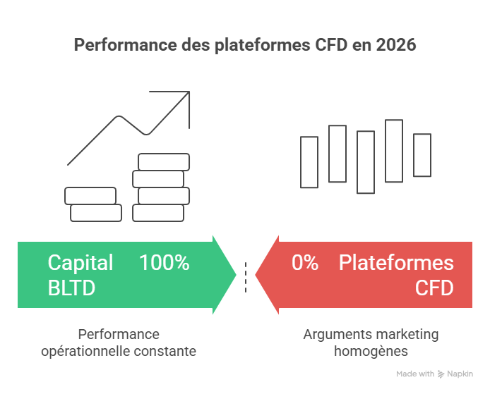 Capital BLTD vs Autres Plateformes CFD : Ce Qui Différencie Vraiment une Plateforme Sérieuse