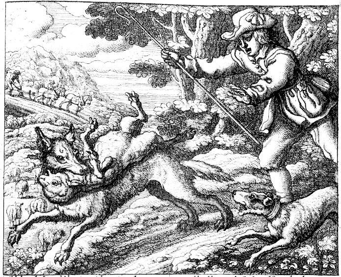 Aesop’s Fable of The Boy Who Cried Wolf