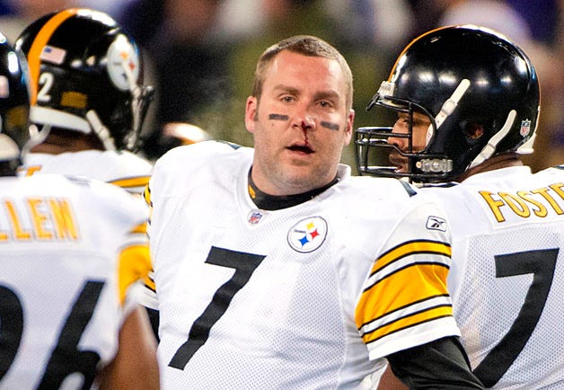 Ben Roethlisberger injury history and updates with the Steelers