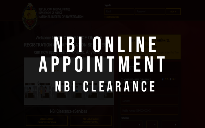 nbi online appointment updated