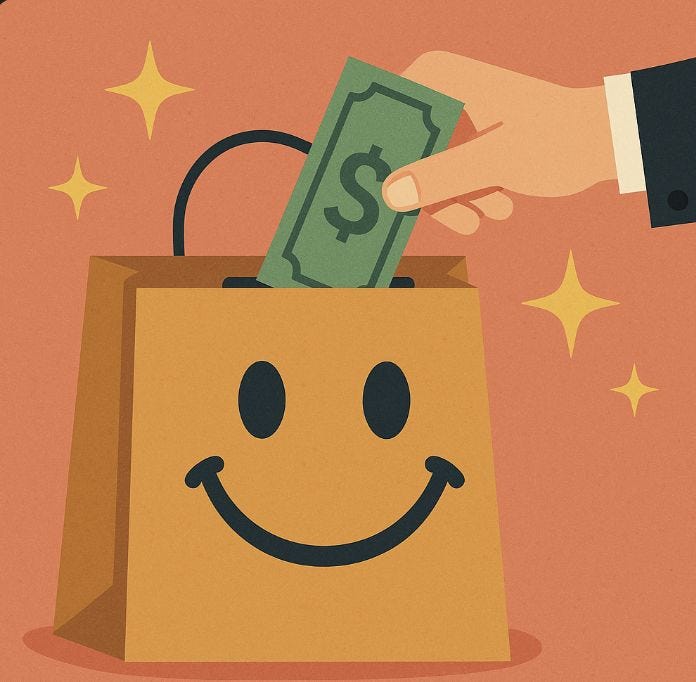 Money can’t buy Happiness?