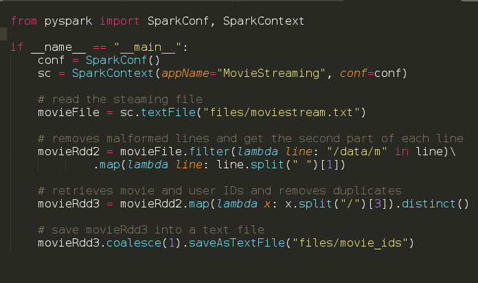 spark python