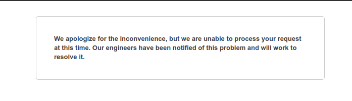 AdSense Policy Center shows an error when adblock is on