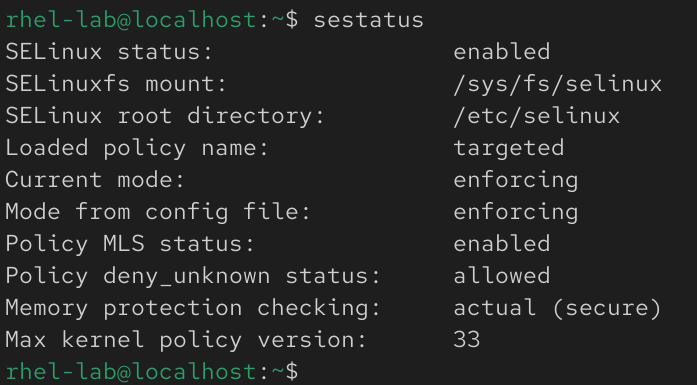 SELinux Basics