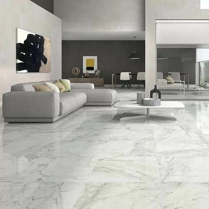 Crystal marble floor stone