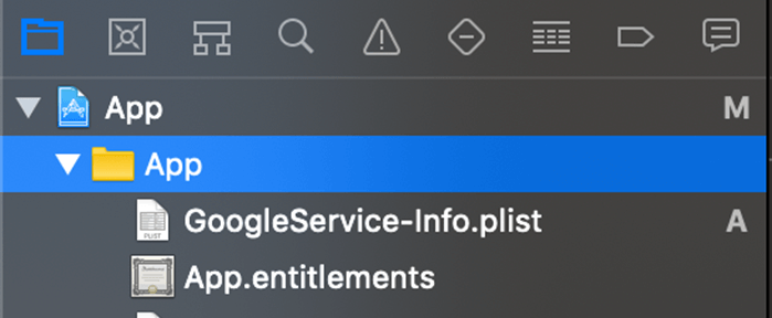 GoogleService-Info.plist in Xcode