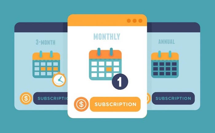 subscription based business model