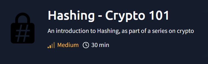 Decoding Hashing — Crypto 101