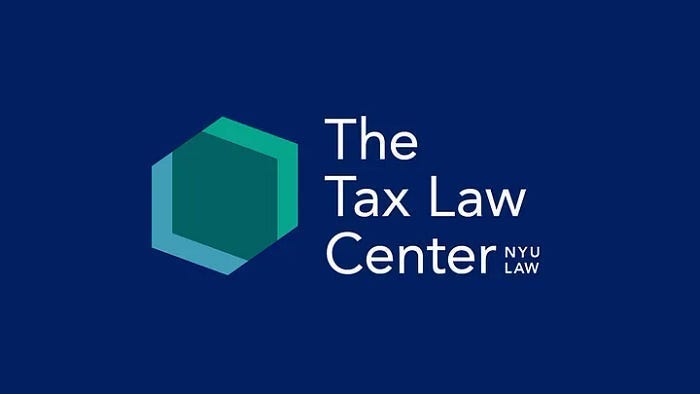 Tax Law Center logo with a navy blue background.