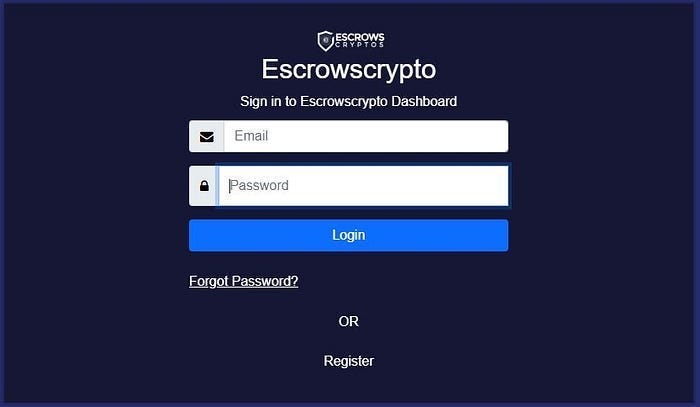 Crypto Escrow Accounts