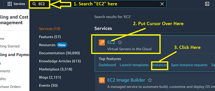 Search EC2