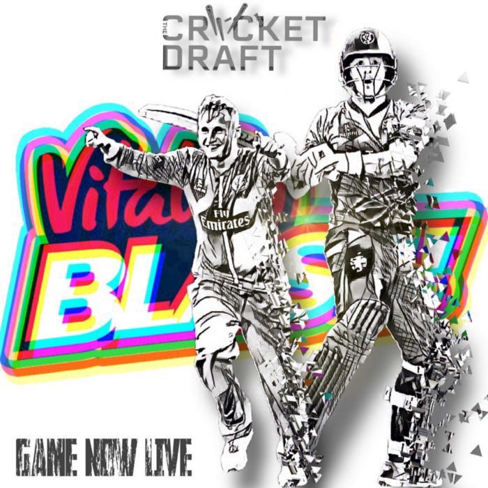 The Cricket Draft T20 Blast GW8 Vodcast with The County Cricket Podcast