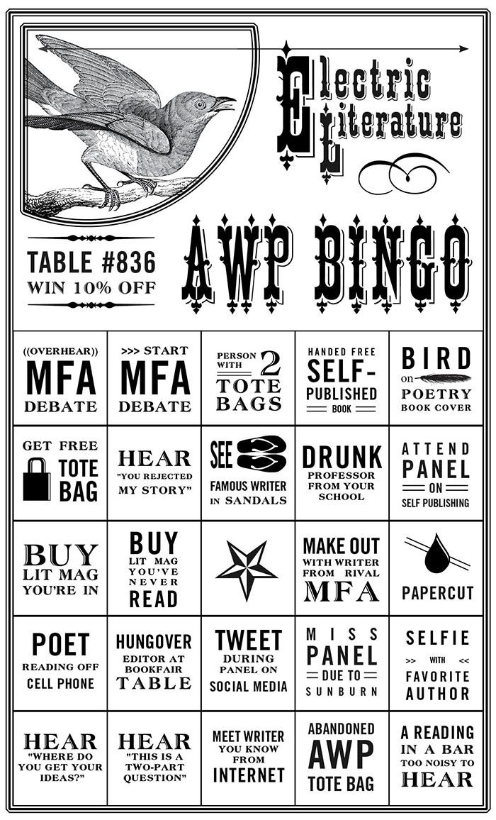 literary bingo
