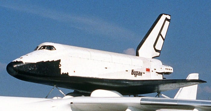 The Soviet Union Copied the U.S. Space Shuttle Out of Fear