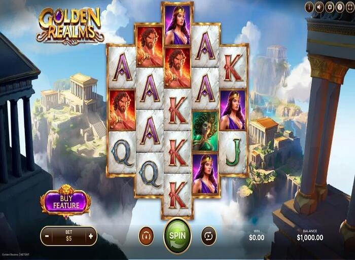 Penjelasan Slot Golden Realms dari NetEnt