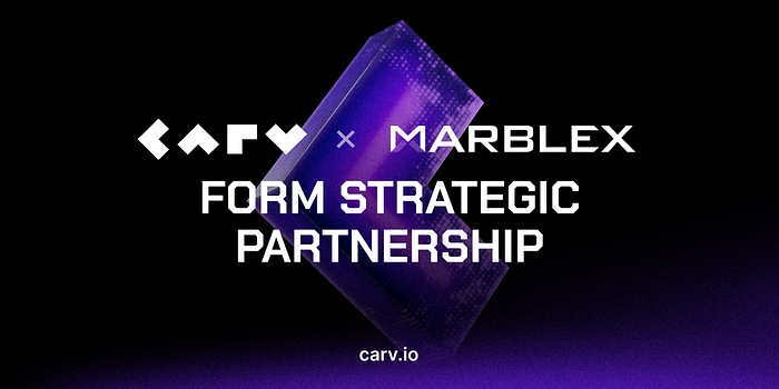 CARV y MARBLEX se asocian para ofrecer experiencias de juego Web3 basadas en datos